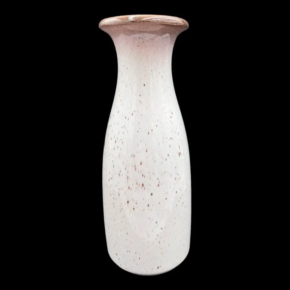 Vintage‎ Scheurich Keramik West Germany 295-26 Vase Cream Brown Leaves & Berries
